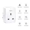 Smart plug TP‑Link Tapo Mini P110M — Wi‑Fi/Bluetooth indoor smart socket, 16 A, 100–240 V, 3680 W, white