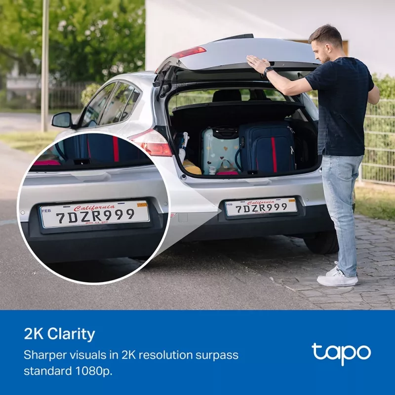 Security camera TP‑LINK Tapo C410 1080p wire‑free indoor/outdoor — 2‑pack
