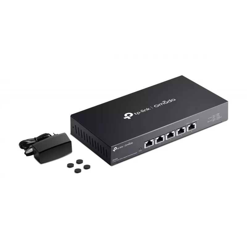 TP-Link Omada DS105X network switch Unmanaged 10G Ethernet (100/1000/10000) Black