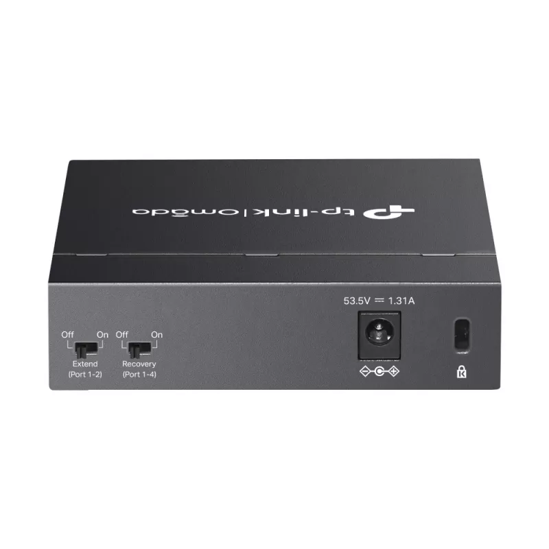 TP-Link Omada DS105GP network switch Unmanaged Gigabit Ethernet (10/100/1000) Power over Ethernet (PoE) Black