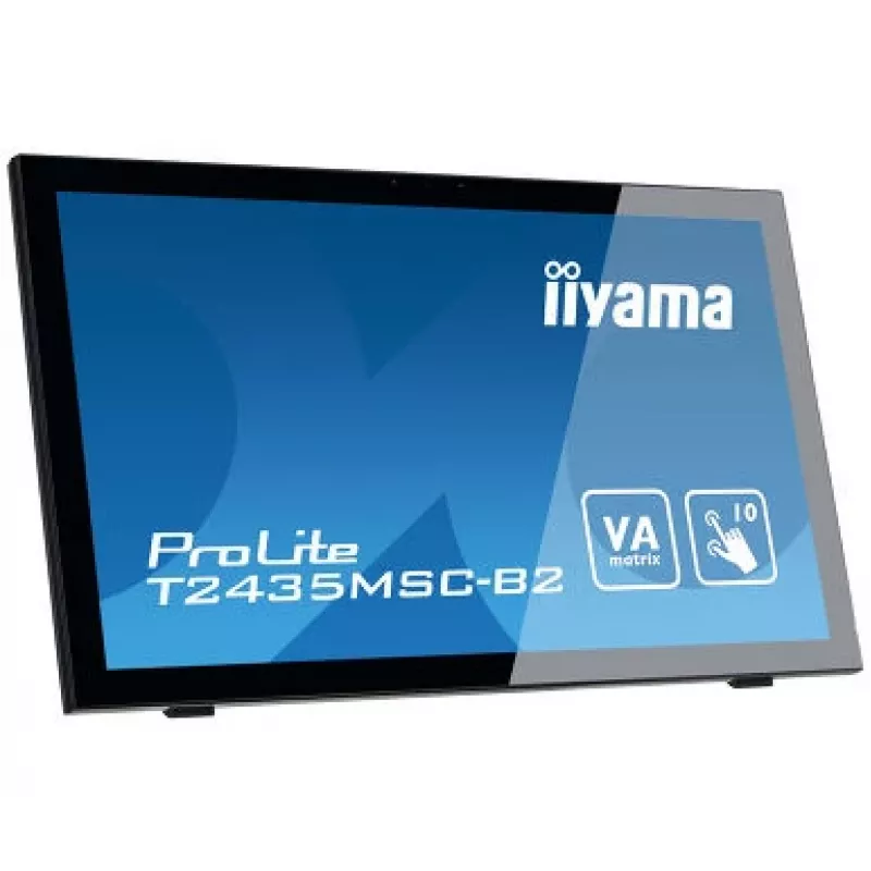 iiyama ProLite T2435MSC-B2 computer monitor 59.9 cm (23.6 inch) 1920 x 1080 pixels Full HD LED Touchscreen Black