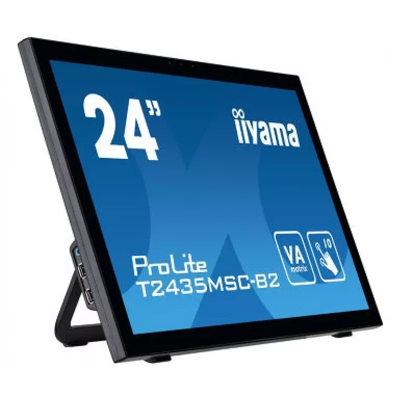 iiyama ProLite T2435MSC-B2 computer monitor 59.9 cm (23.6 inch) 1920 x 1080 pixels Full HD LED Touchscreen Black