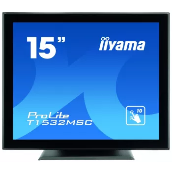 iiyama T1532MSC-B5AG POS monitor 38.1 cm (15 inch) 1024 x 768 pixels Touchscreen