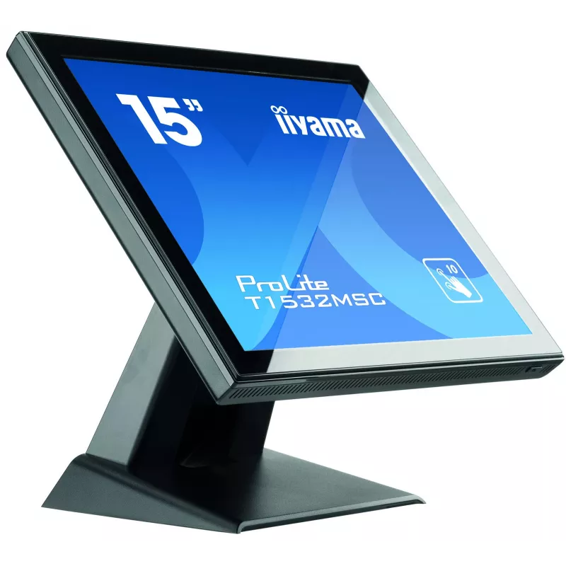 iiyama T1532MSC-B5AG POS monitor 38.1 cm (15 inch) 1024 x 768 pixels Touchscreen