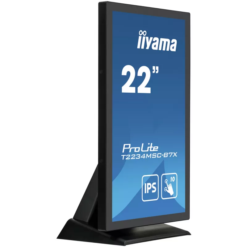 iiyama ProLite T2234MSC-B7X computer monitor 54.6 cm (21.5 inch) 1920 x 1080 pixels Full HD Touchscreen Black