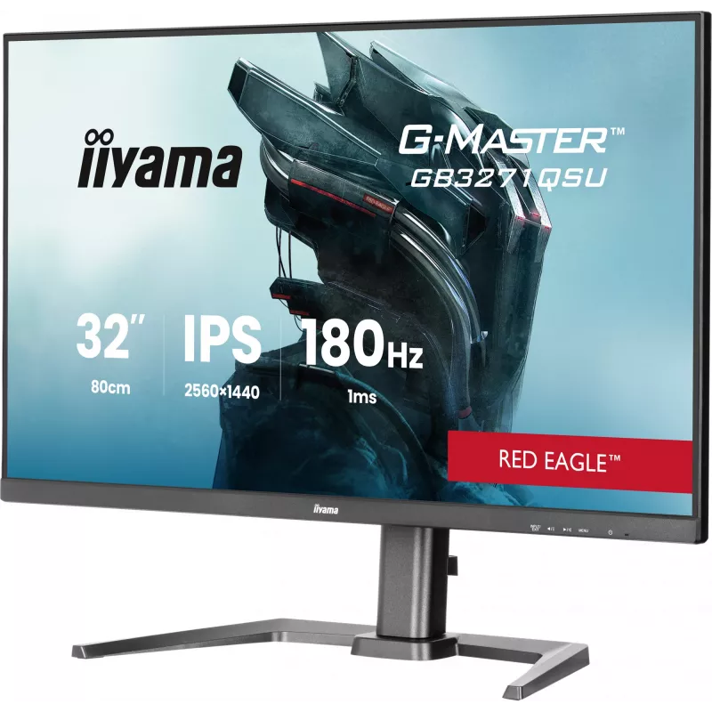 iiyama GB3271QSU-B2 computer monitor 80 cm (31.5 inch) 2560 x 1440 pixels Quad HD LED Black