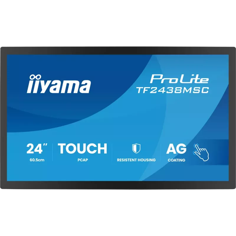 Touchscreen monitor IIYAMA TF2438MSC-B2 — 24-inch interactive display, multi-touch