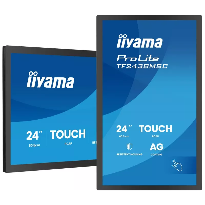 Touchscreen monitor IIYAMA TF2438MSC-B2 — 24-inch interactive display, multi-touch