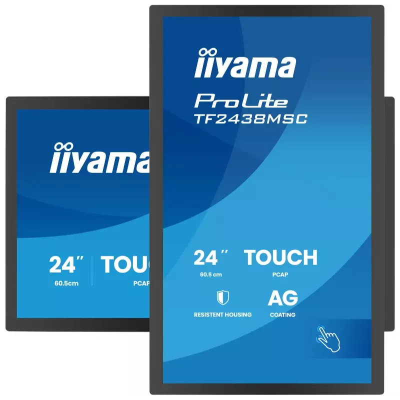 Touchscreen monitor IIYAMA TF2438MSC-B2 — 24-inch interactive display, multi-touch