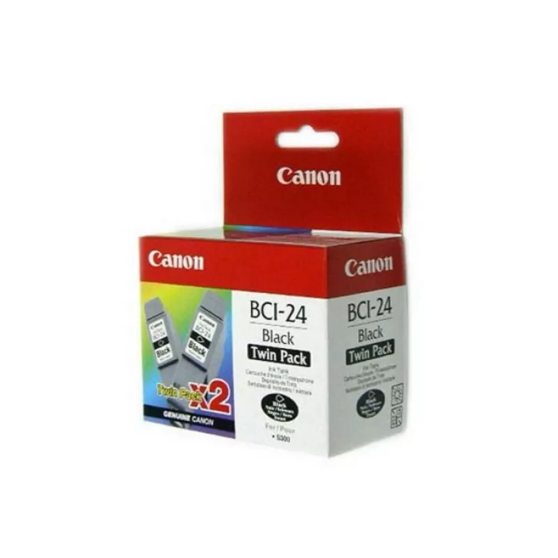 Canon BCI-24 ink cartridge 2 pc(s) Original Black