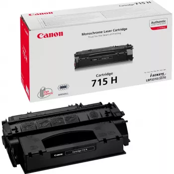 Toner cartridge Canon 715H Original Black — 7000 pages, laser printing compatible with Canon