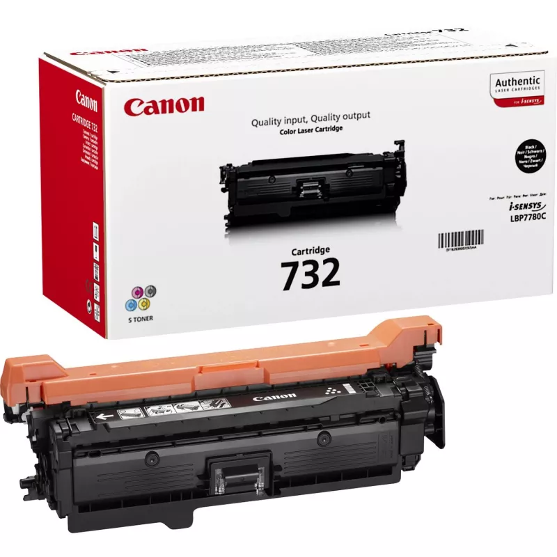 Toner cartridge Canon 732K — Original Black, laser, yield 6100 pages, 1 pc