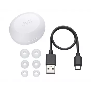 Wireless in-ear headphones JVC HA-A5T True Wireless Stereo (TWS) — Intraaural, 20–20000 Hz, White