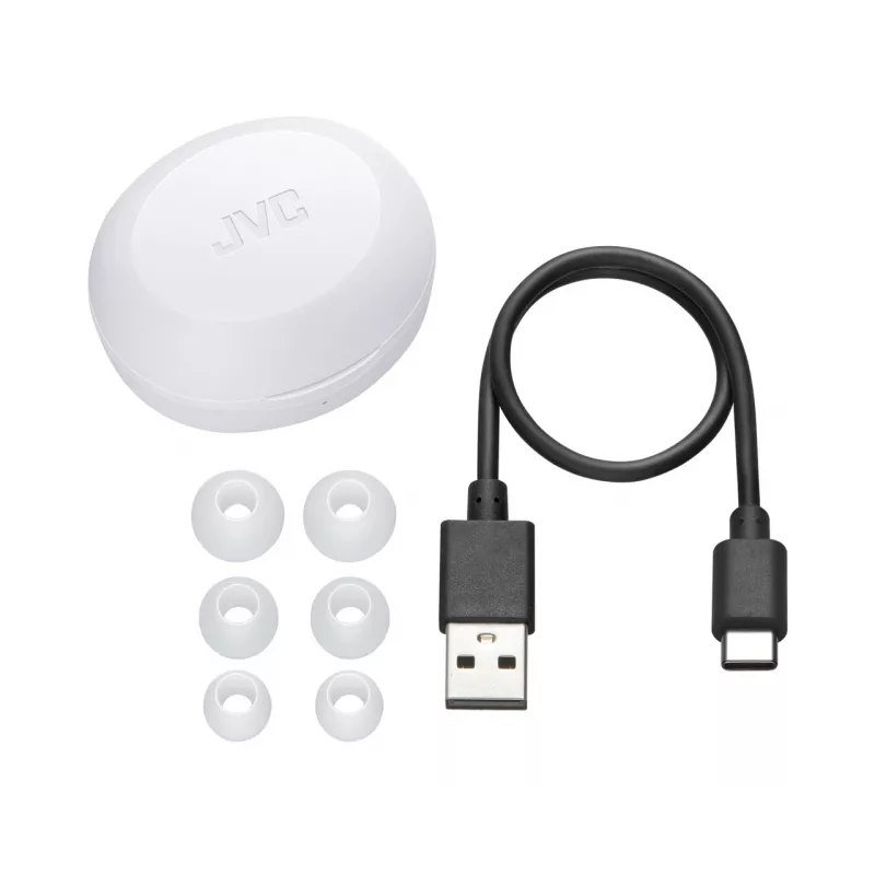 Wireless in-ear headphones JVC HA-A5T True Wireless Stereo (TWS) — Intraaural, 20–20000 Hz, White