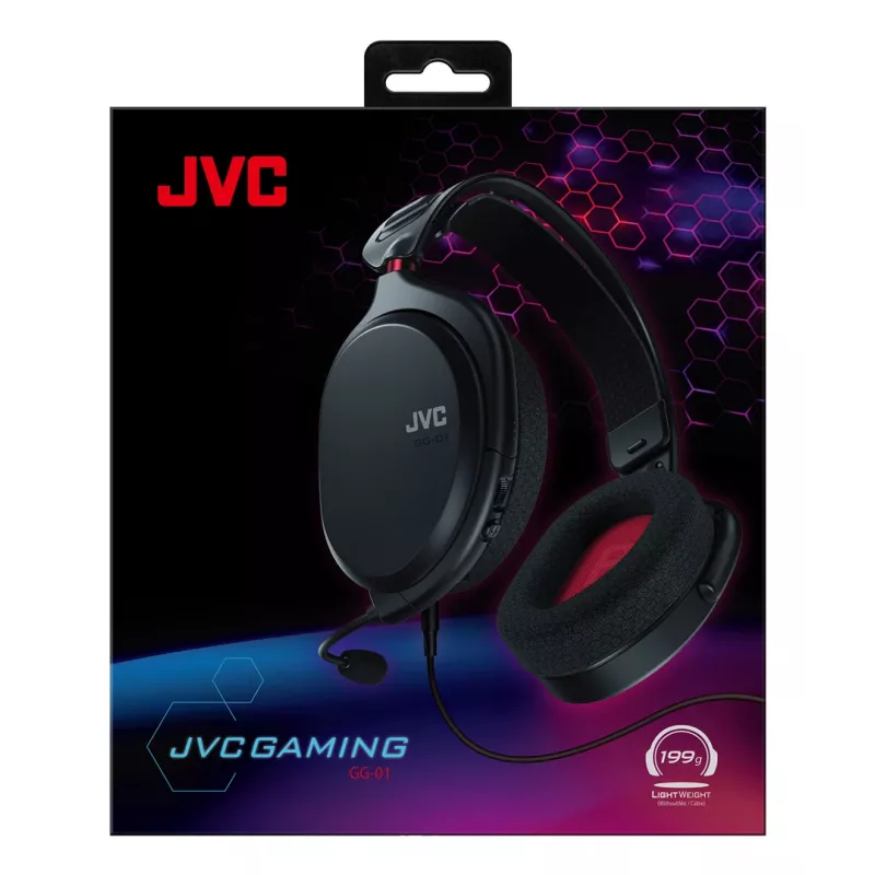 JVC GG-01 Headset Wired Head-band Gaming Black