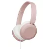 JVC Powerful Sound Wired On Ear Pink, Wired, 10 - 26000 Hz, Calls/Music, 140 g, Headset, Pink