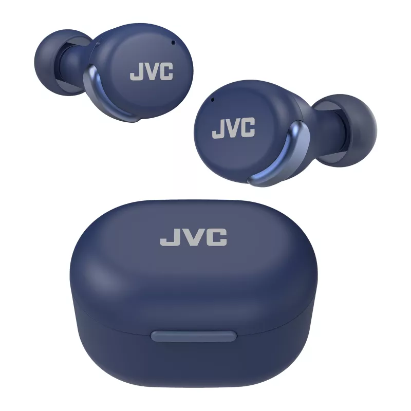 JVC Active Noise Cancelling TWS Blue, True Wireless Stereo (TWS), 20 - 20000 Hz, Calls/Music, 8.4 g, Headset, Blue