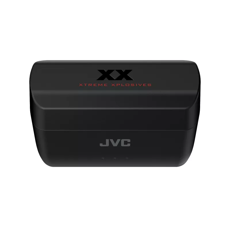 JVC XX Deep Bass Wireless Earbuds Black, True Wireless Stereo (TWS), 20 - 20000 Hz, Calls/Music, 8.8 g, Headset, Black, Red