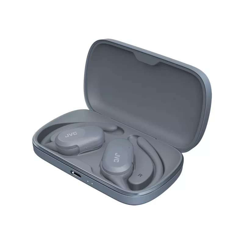 Headset JVC HA-NP40T True Wireless Stereo (TWS) in-ear ear-hook Bluetooth, 20–20000 Hz, 10 m, grey