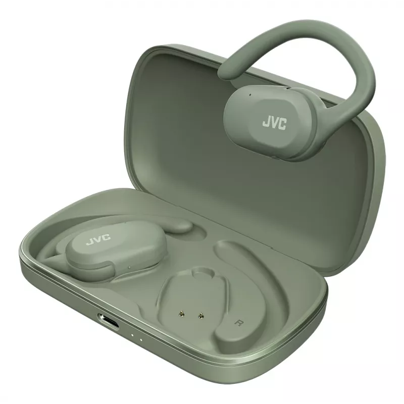 JVC HA-NP40T Headset True Wireless Stereo (TWS) Ear-hook Calls/Music Bluetooth Green