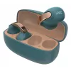 JVC HA-NP1T Headset True Wireless Stereo (TWS) Ear-clip-on Calls/Music USB Type-C Bluetooth Blue, Gold