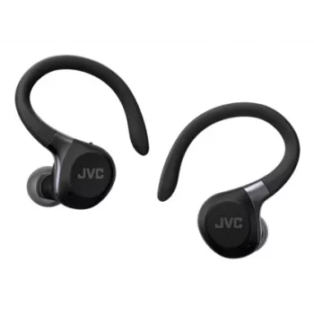 JVC HA-EC75T-B-U headphones/headset Wireless Ear-hook Sports Bluetooth Black
