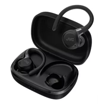 JVC HA-EC75T-B-U headphones/headset Wireless Ear-hook Sports Bluetooth Black