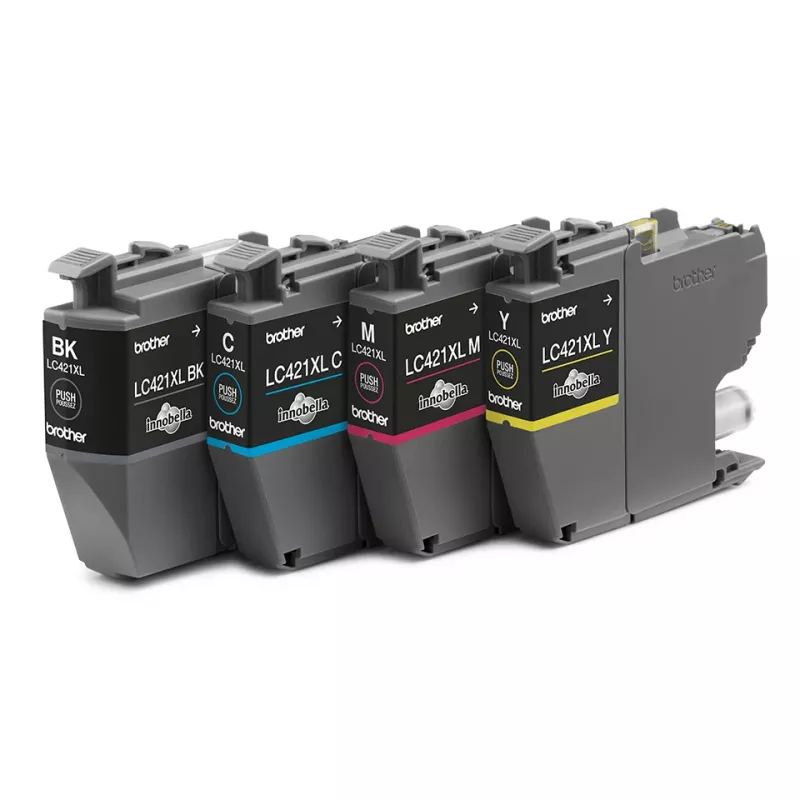 Brother LC421XLVALDR ink cartridge 4 pc(s) Original Black, Cyan, Magenta, Yellow