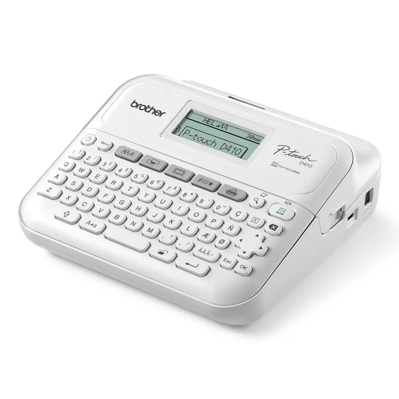 Brother PT-D410 label printer Thermal transfer 180 x 180 DPI 20 mm/sec Wired TZe QWERTY