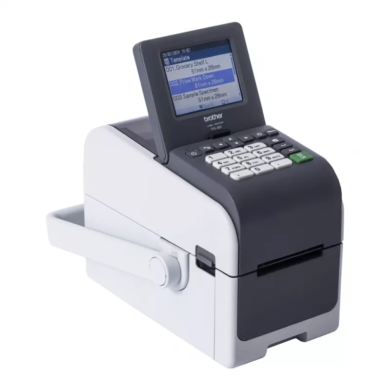 Brother TD-2350DSAH300 label printer Direct thermal 300 x 300 DPI 152 mm/sec Wired & Wireless Ethernet LAN Wi-Fi Bluetooth