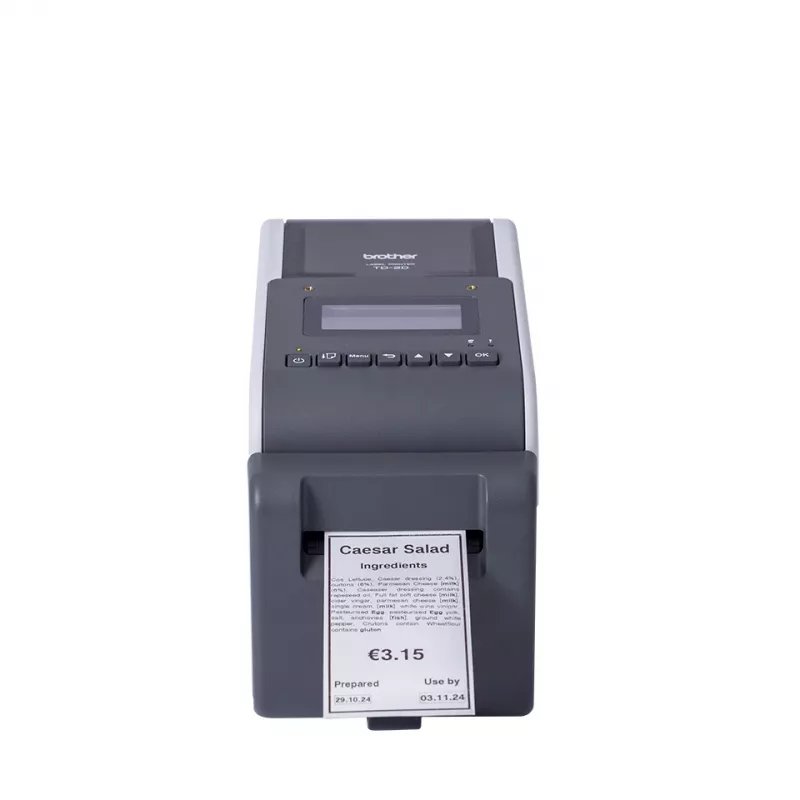 Brother TD-2350DFC203 label printer Direct thermal 203 x 203 DPI 152.4 mm/sec Wired & Wireless Ethernet LAN Bluetooth