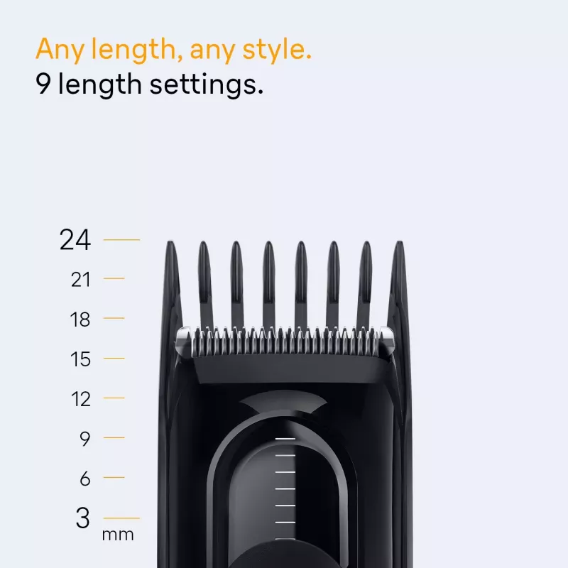 Braun HC5510 hair trimmers/clipper Black 9 Nickel-Metal Hydride (NiMH)