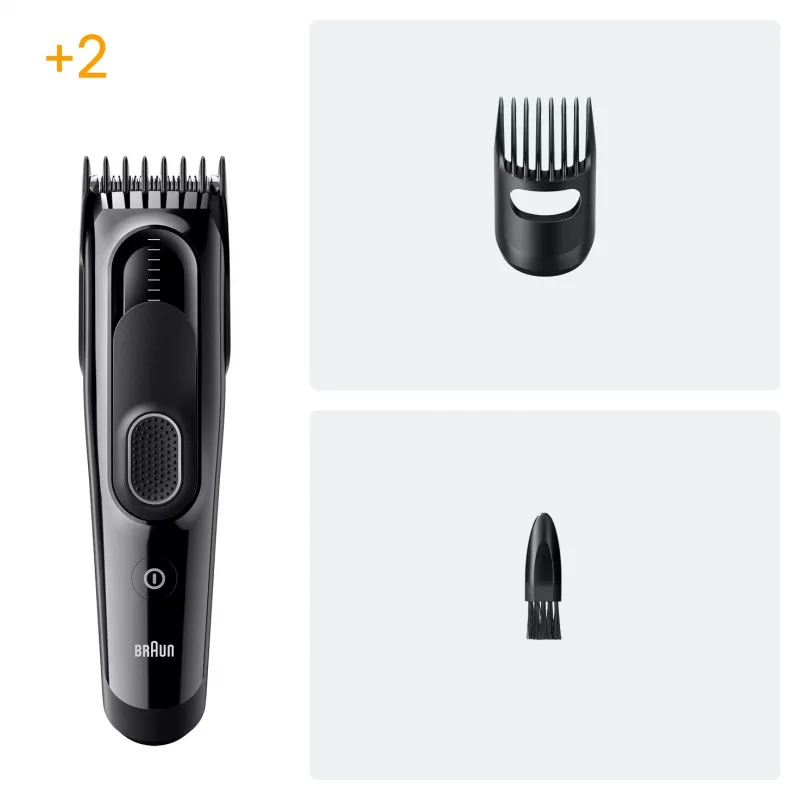 Braun HC5510 hair trimmers/clipper Black 9 Nickel-Metal Hydride (NiMH)