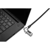 Kensington Slim Combination Laptop Lock, 1.8 m, Kensington, Combination lock, Key, Black