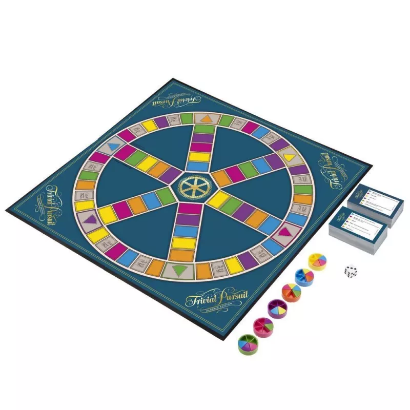 Hasbro Gaming Trivial Pursuit Game: Classic Edition Board game Educational