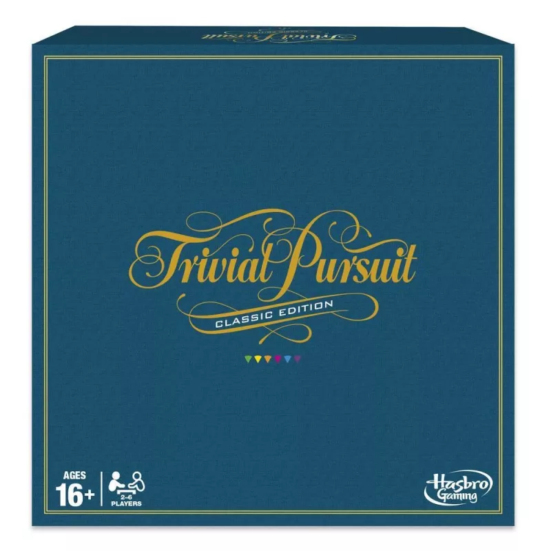 Hasbro Gaming Trivial Pursuit Game: Classic Edition Board game Educational