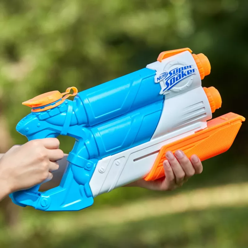 Nerf Super Soaker Twin Tide, Toy blaster, Multicolour, 6 yr(s)