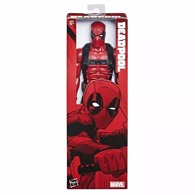 Marvel Deadpool 12-Inch Action Figure with Accessory, 4 yr(s), Multicolour