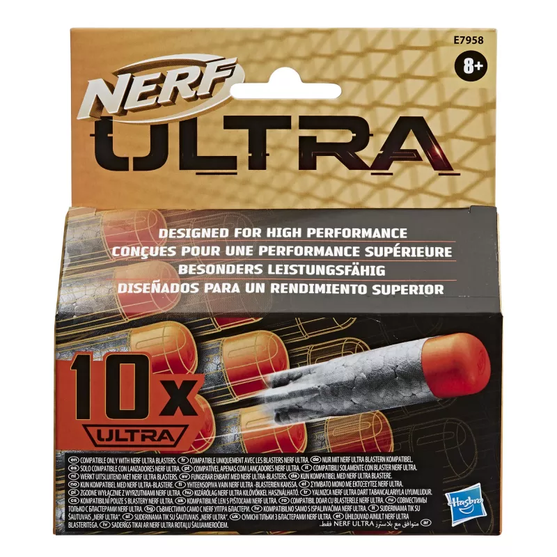 Nerf Ultra 10-Dart Refill Pack -- The Ultimate in Dart Blasting -- Compatible Only with Blasters