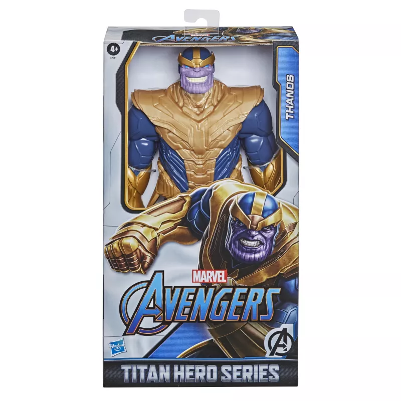 Marvel Avengers Blast Gear Deluxe Thanos Action Figure, 4 yr(s), Blue, Yellow