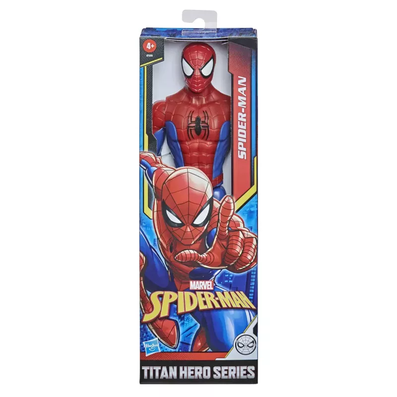 Action figure HASBRO Marvel Spider-Man Titan Hero Spider-Man, plastic, multicolour, for ages 4+