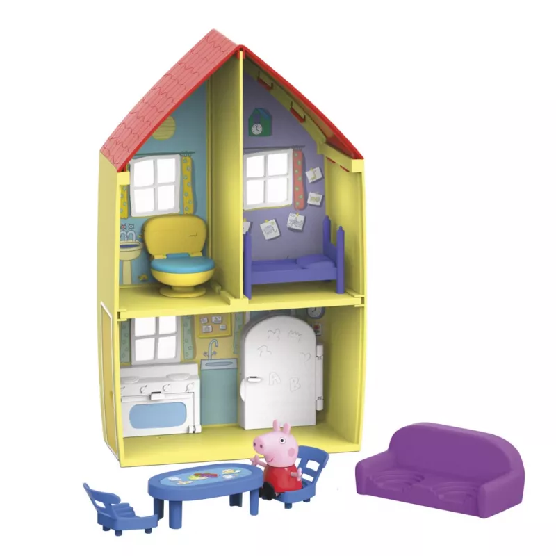 Peppa Pig Peppa’s Adventures Peppa’s Family House, Action/Adventure, 3 yr(s), Multicolour, Plastic