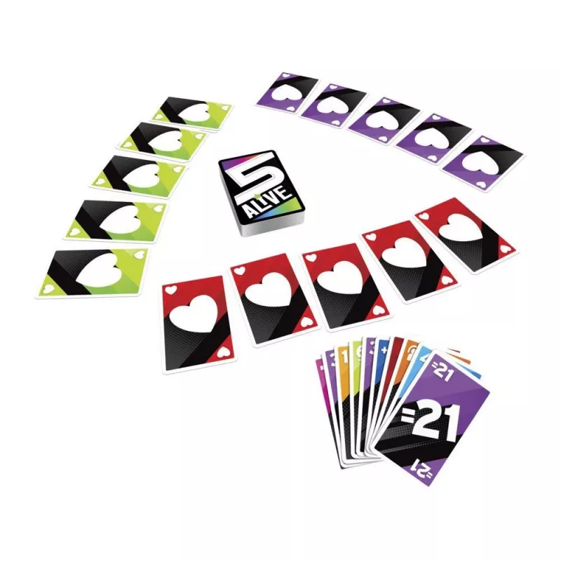Hasbro Gaming F4205 5 Alive Card Game Collectible