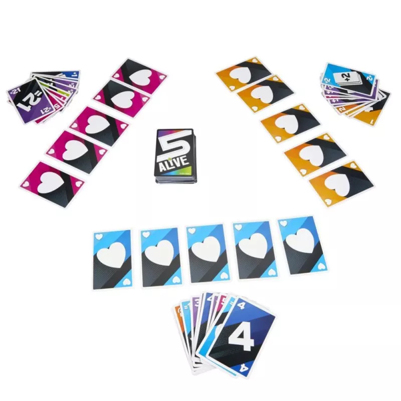Hasbro Gaming F4205 5 Alive Card Game Collectible