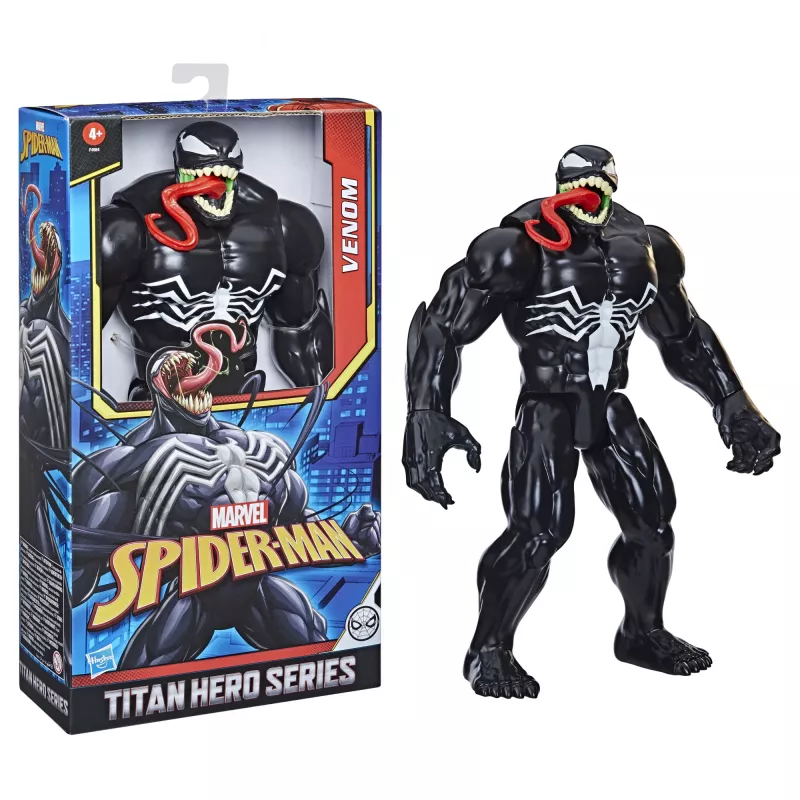 Marvel Spider-Man Titan Hero Series Venom, 4 yr(s), Spider-Man, Black, Red, White