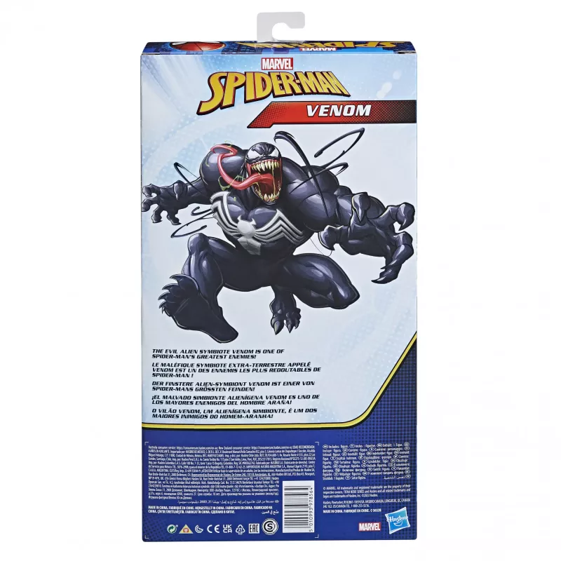 Marvel Spider-Man Titan Hero Series Venom, 4 yr(s), Spider-Man, Black, Red, White