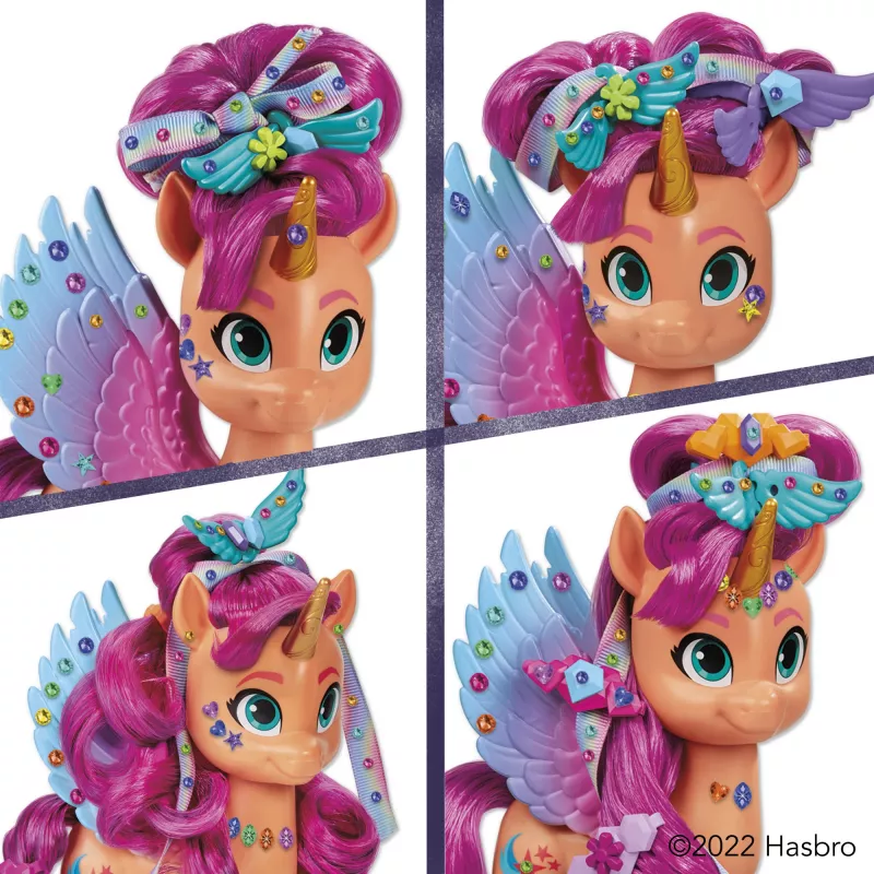 My Little Pony Ribbon Hairstyles Sunny Starscout, 5 yr(s), Multicolour