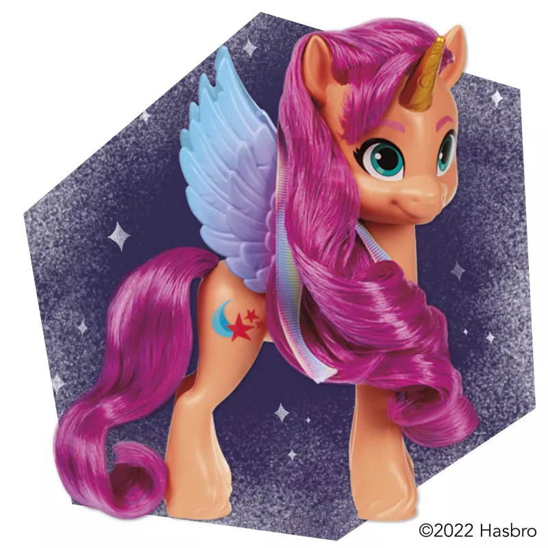 My Little Pony Ribbon Hairstyles Sunny Starscout, 5 yr(s), Multicolour