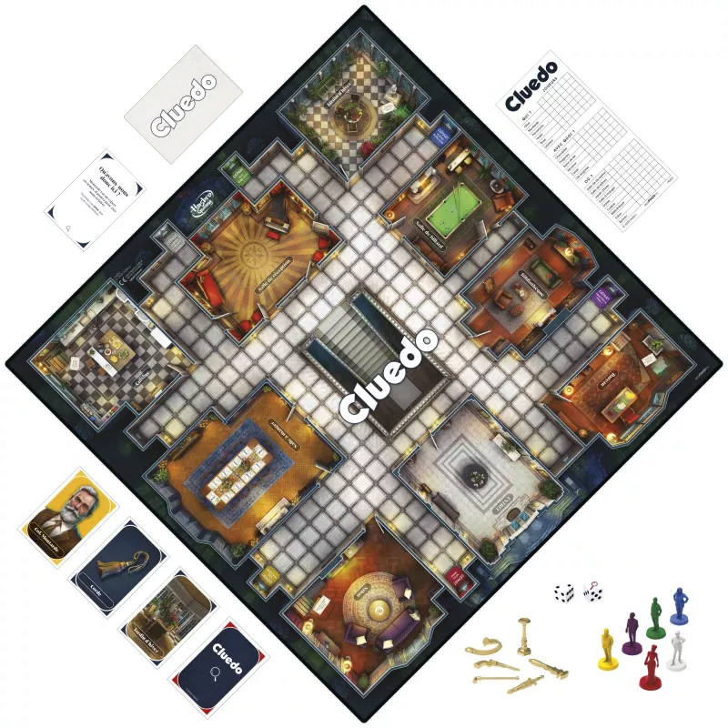Hasbro Gaming Cluedo 45 min Board game Detective