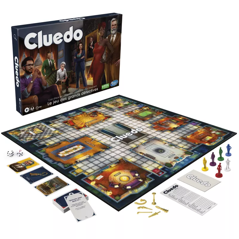 Hasbro Gaming Cluedo 45 min Board game Detective
